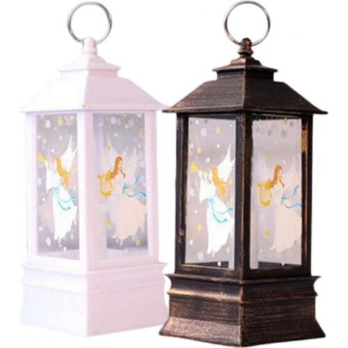 Christmas Lantern Hanging Design Multi-purpose PVC Snowman Light Xmas Decor Fine Craftsmanship Eco-friendly LED Ornament