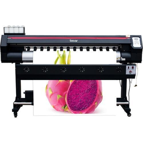 Self Adhesive Vinyl Printer Roll to Roll Continous Inkjet Plotter Printer 160cm Flex Banner Printing Machine