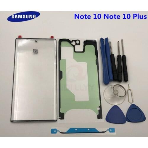 Replacement External Glass for Samsung Galaxy Note 10 N970 Note 10 plus N975 LCD Display Touch Screen Front Glass External Lens