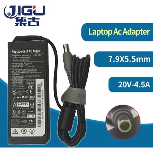 Replacement For Lenovo 20V 4.5A 7.9*5.5MM 90W X1 W500 X100E SL500 SL400C T420 SL510 SL510K Laptop AC Charger Power Adapter