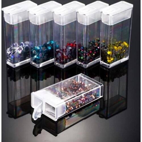 28/56/64 Diamond Box Storage Tool Accessories Beaded Container Rhinestone Diamond Embroidery Storage Box