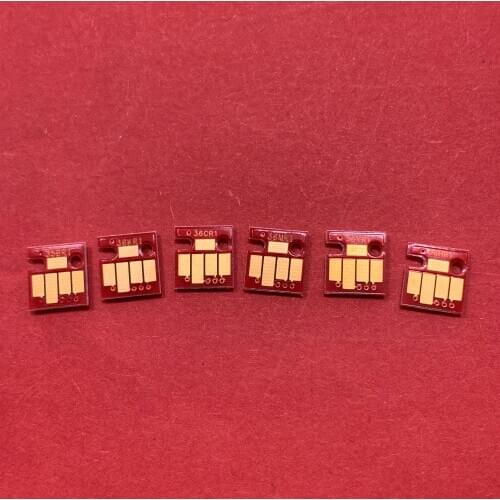 YOTAT 6pcs Permanent chip BCI325 BCI-325 BCI-326 for Canon PIXUS MG8130 MG6130 printer