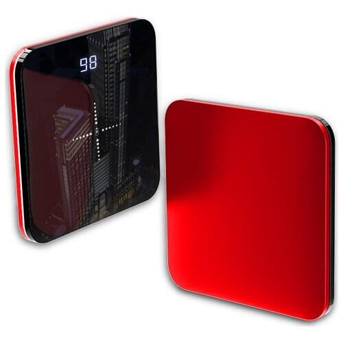 8000mAh Fast Charging Power Bank Wireless Charger Mini Powerbank For iPhone 8 Plus X Samsung Charger Batterie External With LCD