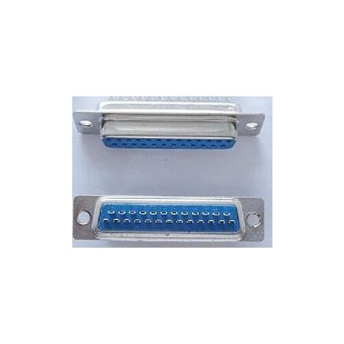 FREE SHIPPING 100pcs/lot DB37 DB 37P 37Pin Female Solder Serial D-Sub Connector