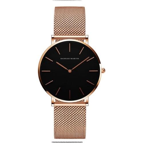 Gift For Wife Girlfriend Female Watch Luxury Fashionable Super Thin Waterproof Wristwatch Ladies