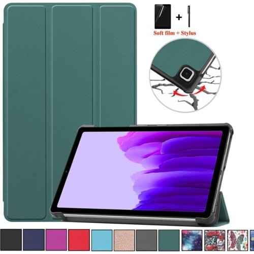 Case for Samsung Galaxy Tab A7 A 7 Lite 2021 8.7 inch SM-T220 T225 Folding Stand Tablet Cover for Funda Samsung Tab A7 Lite Case