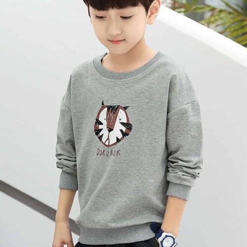 Girls 2019 New Spring Cut Cartoon Print Hoodies Kids Full Sleeve Sweatshirt Costume Children Pullover Coat Boys