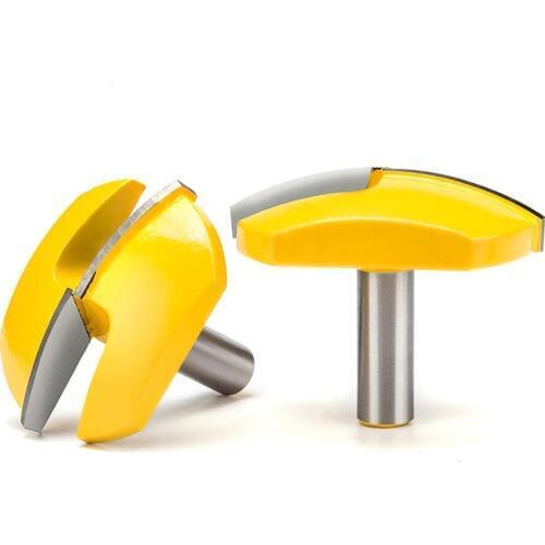 Router Bits Bowl Type Milling Cutter CNC Machine Tool Thin Round Bottom Cleaning Bit for Woodworking Tools 1/2 High Speed Steel