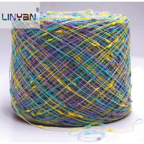 50g Bamboo joint yarn Cotton and linen yarn Dyeing Hand knitting crochet thread weave synthetic knit coton crocheter thread zl4