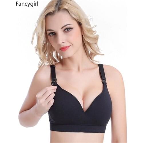 Cotton Maternity Feeding bra Sleep Nursing Pregnant Breastfeeding Bra Women Underwear Breast
