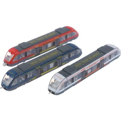 Simulation Alloy Metal High Speed Rail Diecast Train Toy Model Educational Toys Boys Children Collection Gift