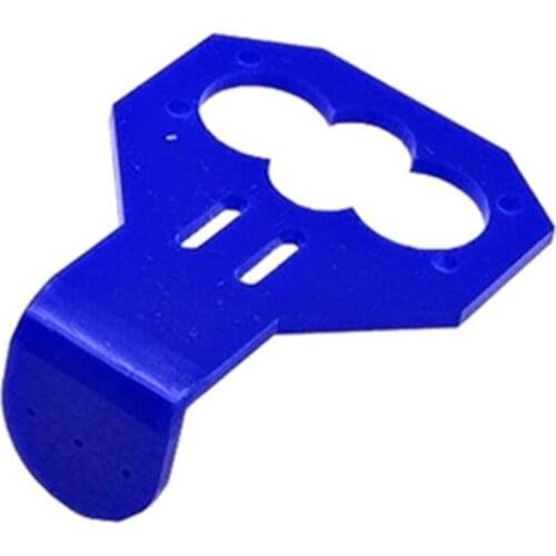 Used for HC-SR04/HC-SRF05/IOESR05 smart car cartoon ultrasonic sensor mounting acrylic bracket red, blue and yellow color