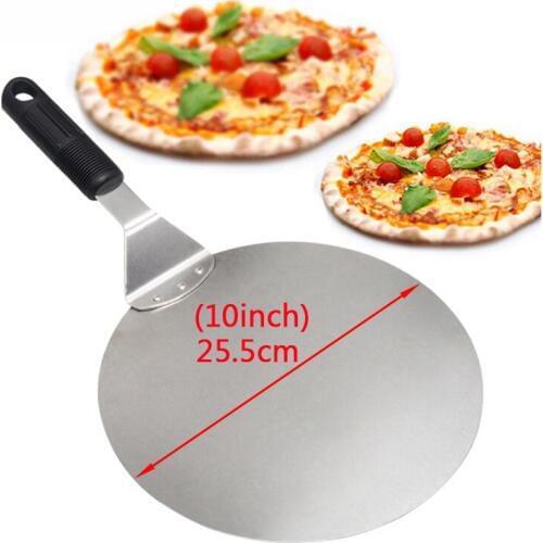 Pizza Stone Baking Pastry Tools 1 Piece Stainless Steel Anti-scalding Pizzas Spatula Oak Handle Cake Shovel Kitchen Accessories