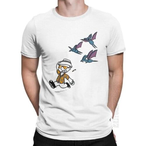 Men T-Shirt We Can't Stop Here Fear And Loathing In Las Vegas Humorous Cotton Tee Designer Bat Country Drugs Johnny T Shirts