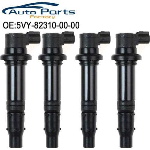 New Ignition Coil For 2002-2017 Yamaha YZF R1 R6 R6S VMX V Max FZ1 RS SR Nytro FX WR Viking 5VY-82310-00-00 5VY823100000 F6T558