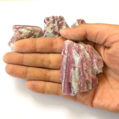 1PC Natural stone plum blossom tourmaline raw mineral specimens home decoration raw crystals gem collection