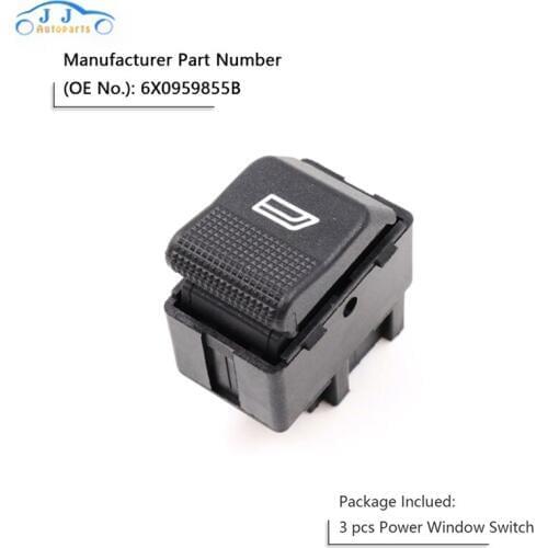 For POLO Window Switch polo HATCHBACK 6N2 1999-2001 LUPO 6X1 6E1 2000 2001 2002 2003 6X0 959 855B 6X0 959 855 B 6X0959855B