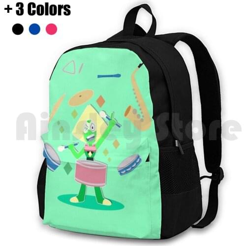 PeridotS One Gem Band Outdoor Hiking Backpack Riding Climbing Sports Bag Steven Universe Peridot Steven Universe Su Peridot
