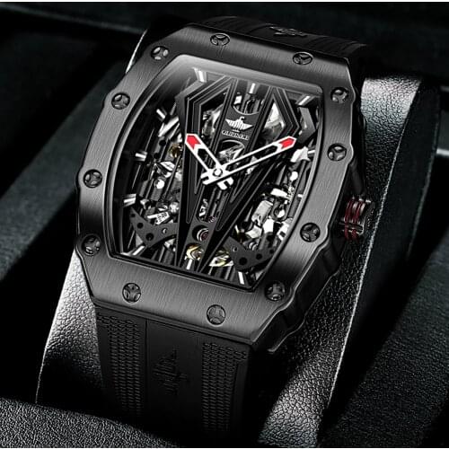 Switzerland OUPINKE Top Brand Luxury Men Mechanical Automatic Watches Waterproof Sapphire Men Automaitc Watches Montre homme