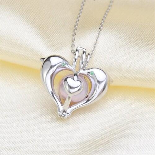 S925 Sterling Silver Screw Eye Pin Bail Top Drilled Beads End Cap For DIY Pearl Charm Pendant Connectors Jewelry Making