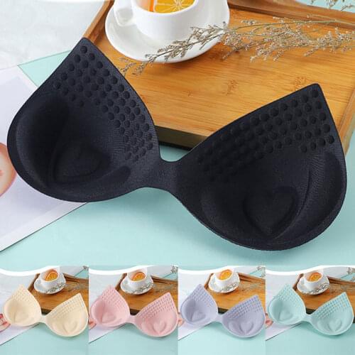 Swimsuit Padding Inserts Women Clothes Accessories Foam Triangle Sponge Pads Chest Cups Breast Bra Bikini Inserts Chest Pad
