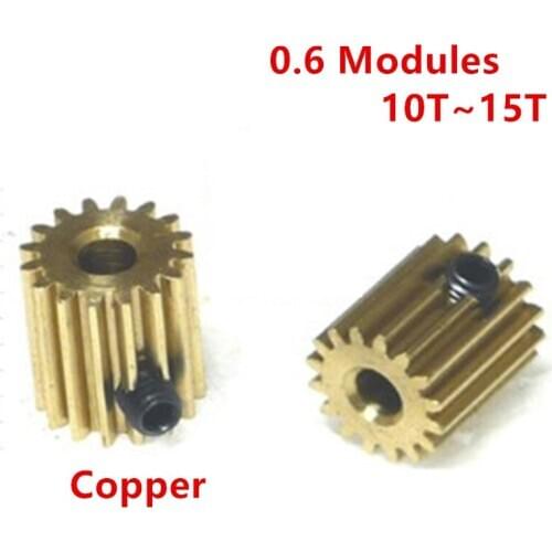 0.6 Modulus 10/11/12/13/14/15 Tooth spur Gear Rack Precision Carbon Steel Brass CNC Small Gear