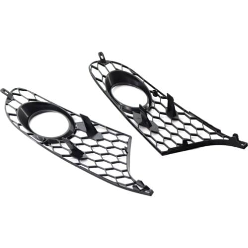 2x Lower Bumper Fog Light Grille Grill for VW Golf 6 09-13, Professional Accessories