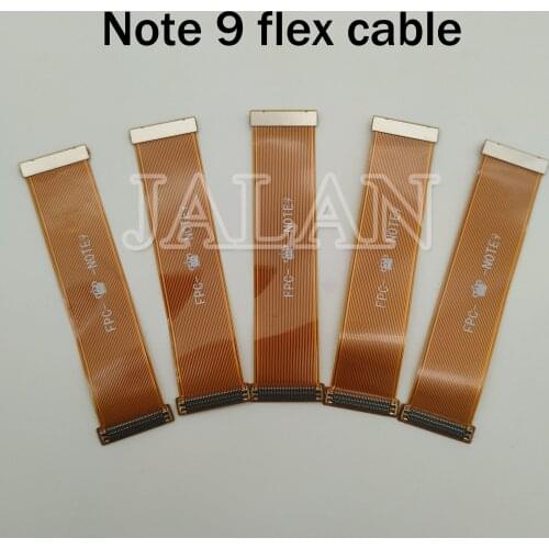 3pcs LCD test cable For samsung note 9 LCD display screen connecting the motherboard testing flex cable