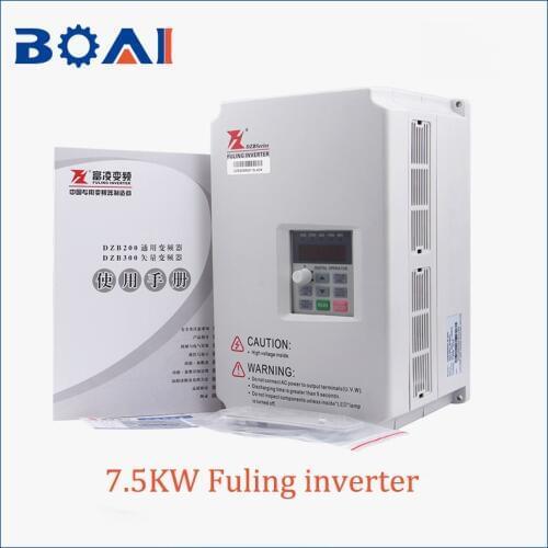 7.5KW Fuling inverter VFD cnc router parts 1HP or 3HP Input 3HP 1.5kw&2.2kw&3.7kw&5.5kw&7.5kw