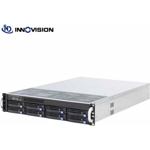 8bays 2U rack huge storage hot-swap server Case S26508,supporting max 12*13" board
