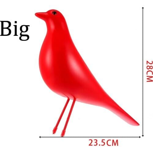 Big Nordic Pigeons Creative Resin Craft Bird Figurine Statue Office Ornaments Sculpture Home Decoration Accessories