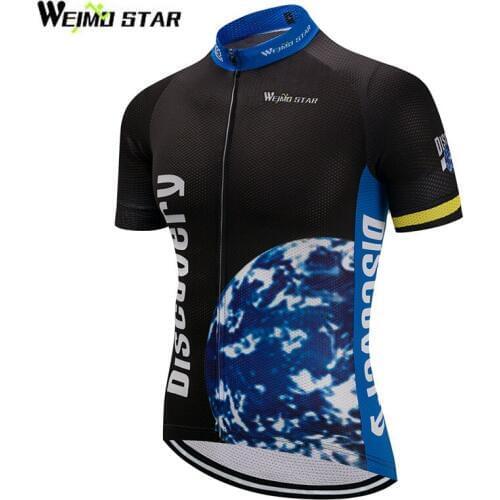 Discovery Cycling Jersey Tops 2018 Pro Team Mens Summer MTB Breathable Bike Bicycle Jersey Cycling Clothing Short Sleeve Shirts