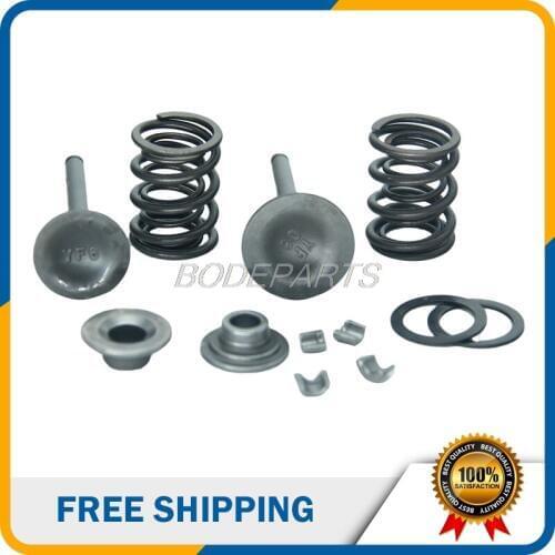 140cc Motorcycle Valves With Spring Pedestal Lock Clip For Yinxiang 140cc Foot Start Electric Start Dirt Pit Bike Free Shipping