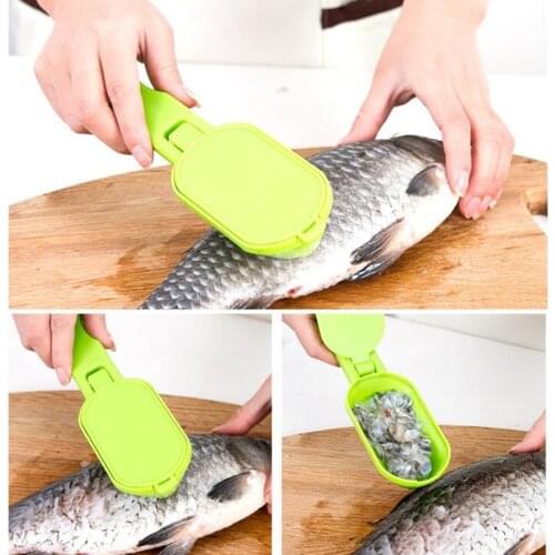 Fish Scale Cleaning Kitchen Accessories Stainless Steel Scales Skinner Kitchen Scale Kitchen Goods Vegetable Cutter Tools