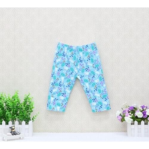 Little Q 100% Cotton One Piece Toddler Leggings for girls 12-36 months baby pants legs clothes kids capris