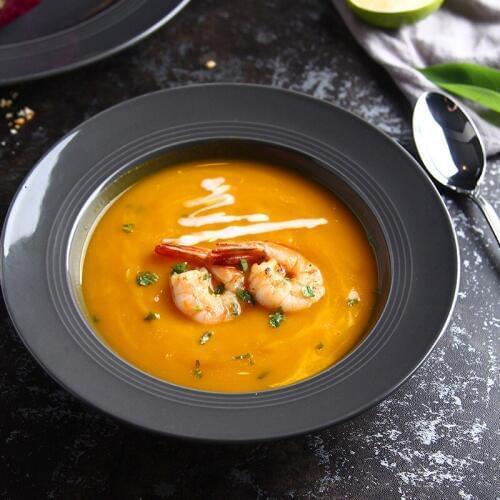 Dinner Plate Deep Tray Ceramic Dish Round Platos Soup Pasta Dishes Specialties Bowl Beautiful Spiral Straw Hat Shape Plate 1pcs