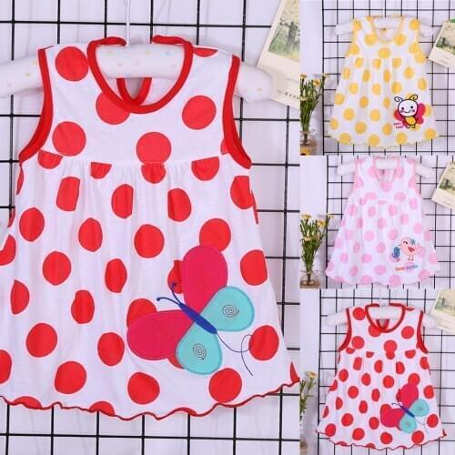 Top Quality Baby Dresses Tutu Bubbles Princess 0-1years Girls Dress Cotton Clothing Dress Summer Girls Clothes Low Price vestiti