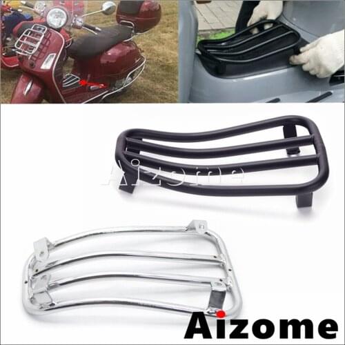 Motorcycle Foot Rest Luggage Rack Steel Foot Bracket Shelf Foot Pedal Holder For VESPA Sprint 150 125 Primavera 125 150 2017-19