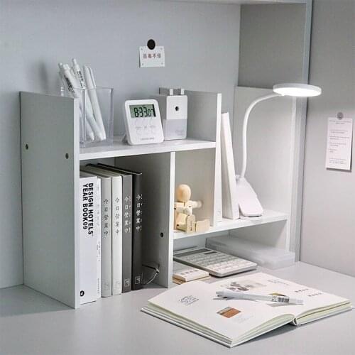 Easy Bookshelf Floor-Standing Solid Wood Bookcase Ins Storage Cabinets Bathroom Shelf Furniture Organizer Moveable Book Case