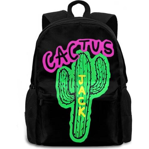 CACTUS JACK Men Women Fashion Casual Backpacks Children Boys Girls School Bookbag Backpack for Back to School 15.6in Laptop Bag