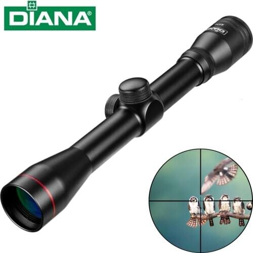 DIANA Tactical 4X32 Riflescope Crosshair Reticle Optical Sight Portable Pocket mirror Spotting scope for rifle hunting airsoft