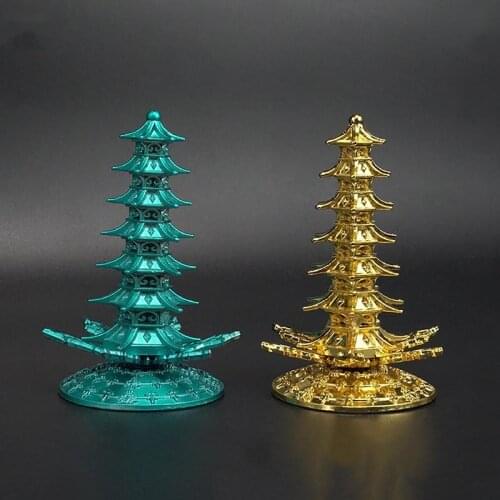 Doula Continent Game Related Products 10cm Genji Qibao Glazed Tower Alloy Sword Weapon Model Holiday Gift Crafts Ornaments