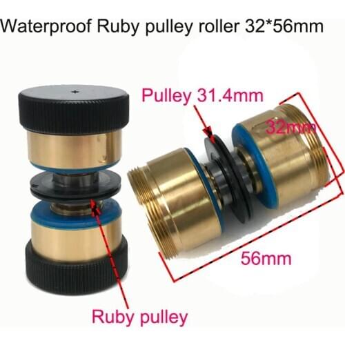WEDM Parts Guide Wheel Pulley Roller 502 OD32*68mm Length Complete Assembly for CNC Wire Cut EDM Machine