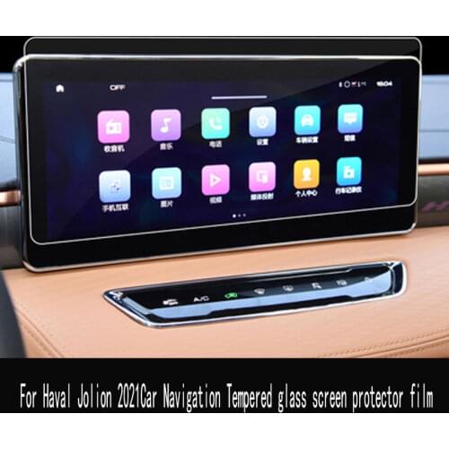 Tempered glass screen protector film For Haval Jolion 2021 12.3 inch Car radio Navigation Interior Auto Car GPS Navigation
