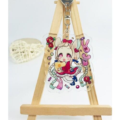 Woman Arcylic Keychain Cartoon Toilet-Bound Hanako-kun Key Chain Nene Yashiro Yugi Tsukasa Yugi Amane Pendant Keyring Wholesale