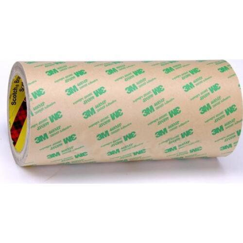 150mm *55 Meters *0.13mm) 15cm, 3M Clear Double Sided Adhesive Tape for Electric Control Panel Nameplate Switch Keyboard Screen