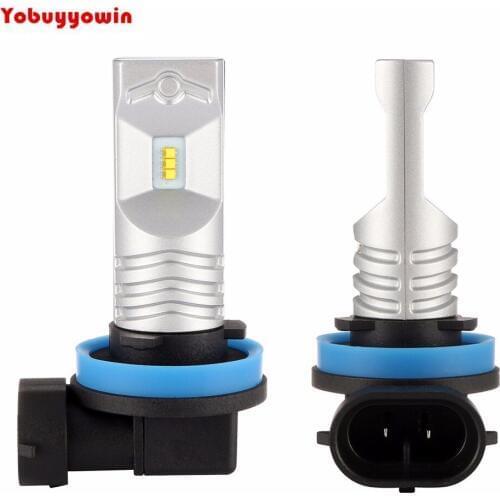 2 Piece/Lot H11 H8 PhilipChips High Power 80W Car Fog Light Fog Lamp LED Car Daytime Running Light DRL 12V 24V White
