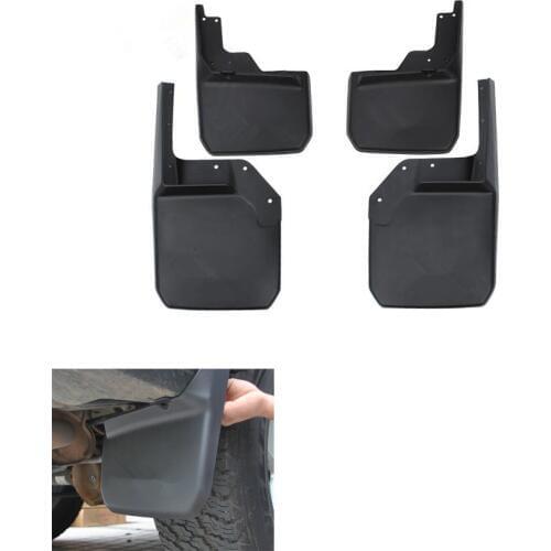 4Pcs/Set Front Rear Black Mud Guards Splash Flaps Fender Prevent Dirt Mudguards Fit For Jeep Wrangler 2008-2016
