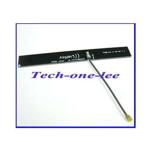 5pcs/lot 2.4GHz 3dbi Internal Antenna Ufl/Ipx connector Aerial with 1.13 cable 5cm WIFI Antenna