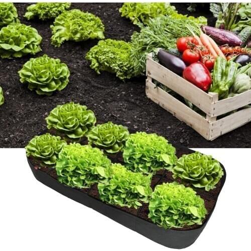 8 Packets Planting Bags Green Plant Grow Planter Vertical Garden Living Bag Garden Supplies Bags